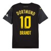 Camisetas Borussia Dortmund Brandt 10 Segunda 2024-25 - Niño (+ Pantalones)